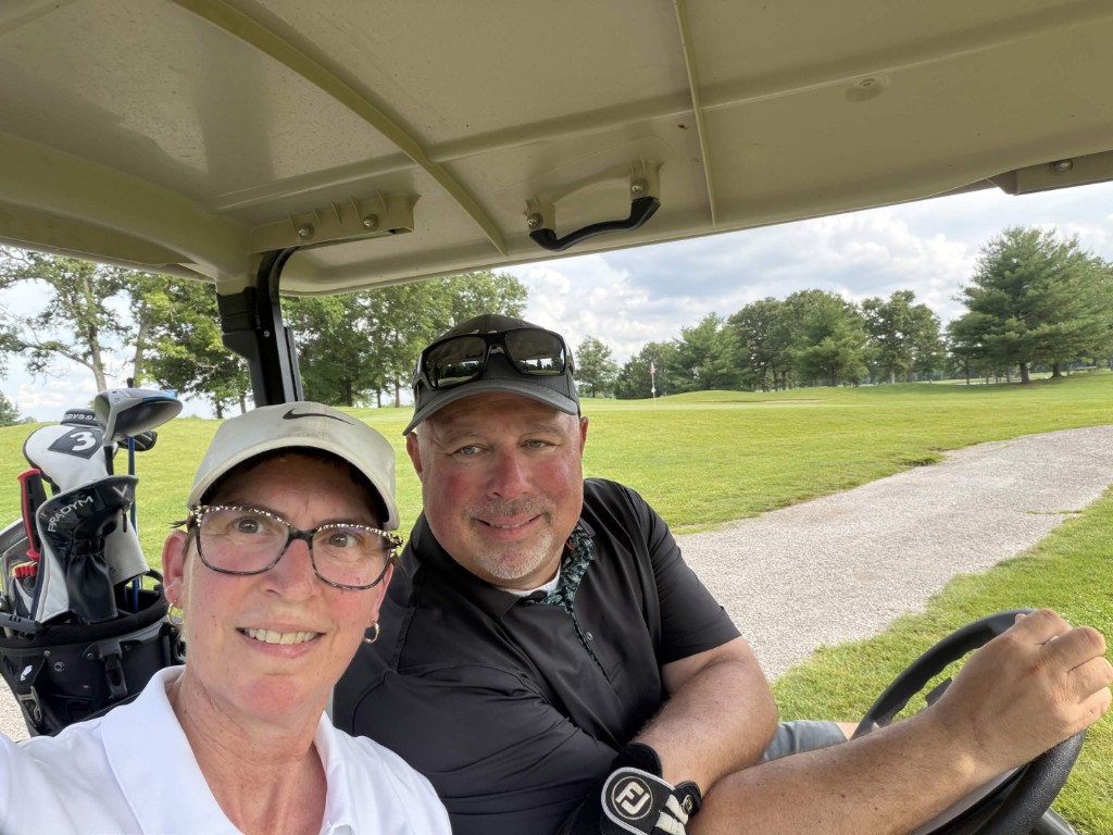 Brian Brennan on the golf course